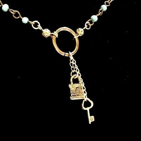 Discreet Day Captive Collar Necklace - Picture 1 of 5